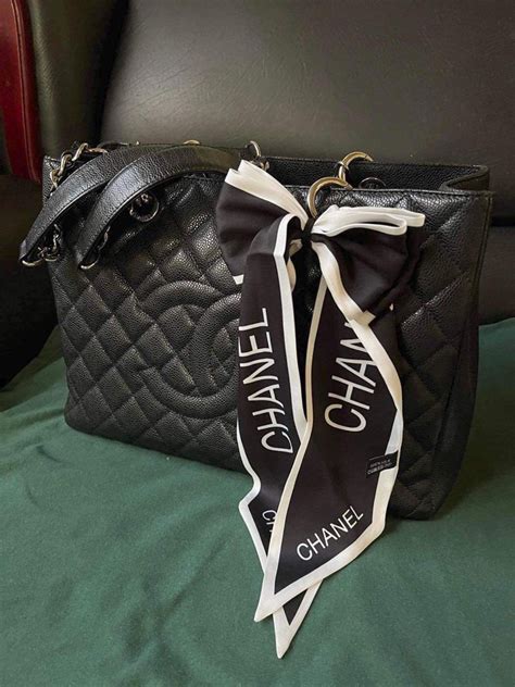 chanel gst black shw